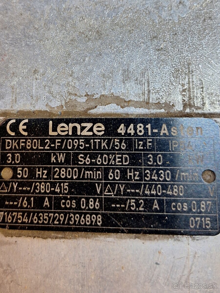 Predám viacero elektromotory s prevodovkou - 5