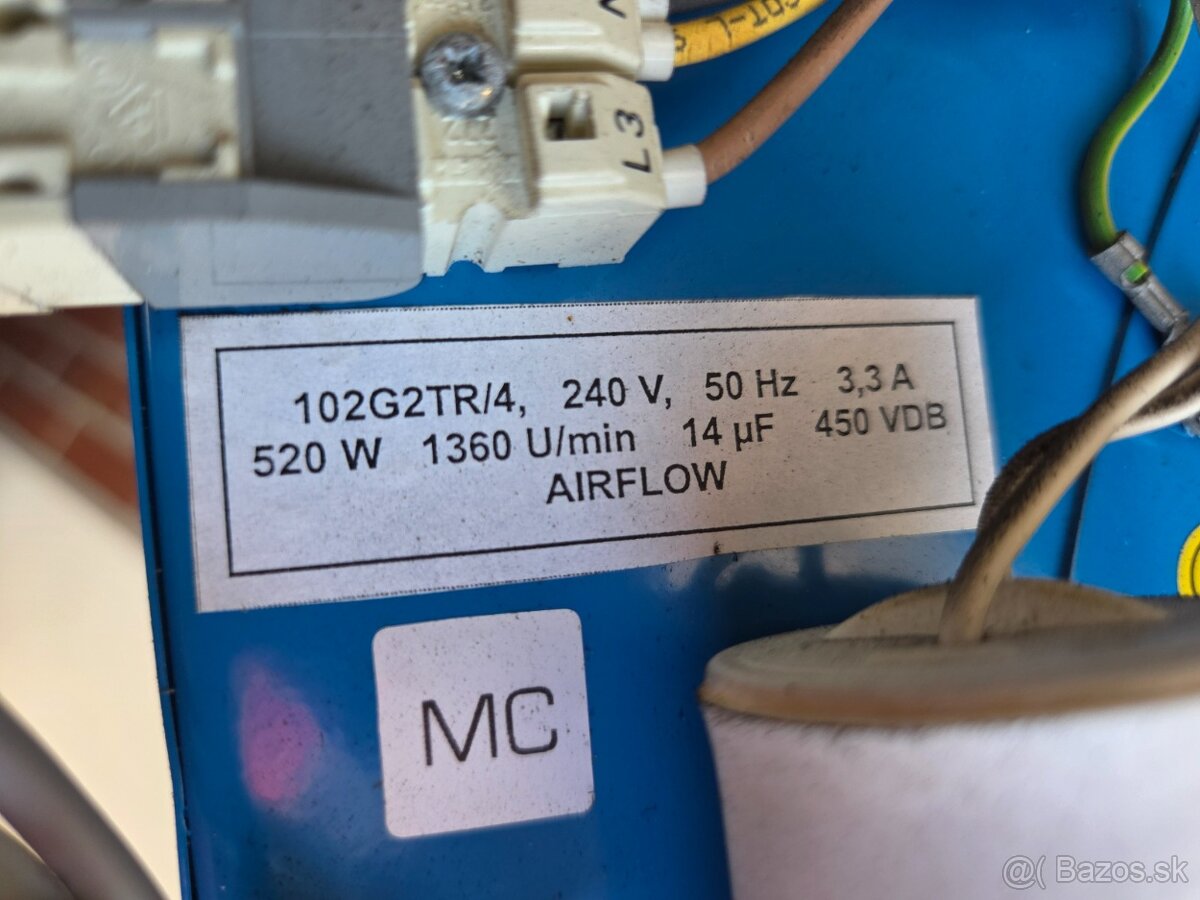 Predám ND na rekuperačnú jednotku Atrea RC, 390 ECV4 - 5