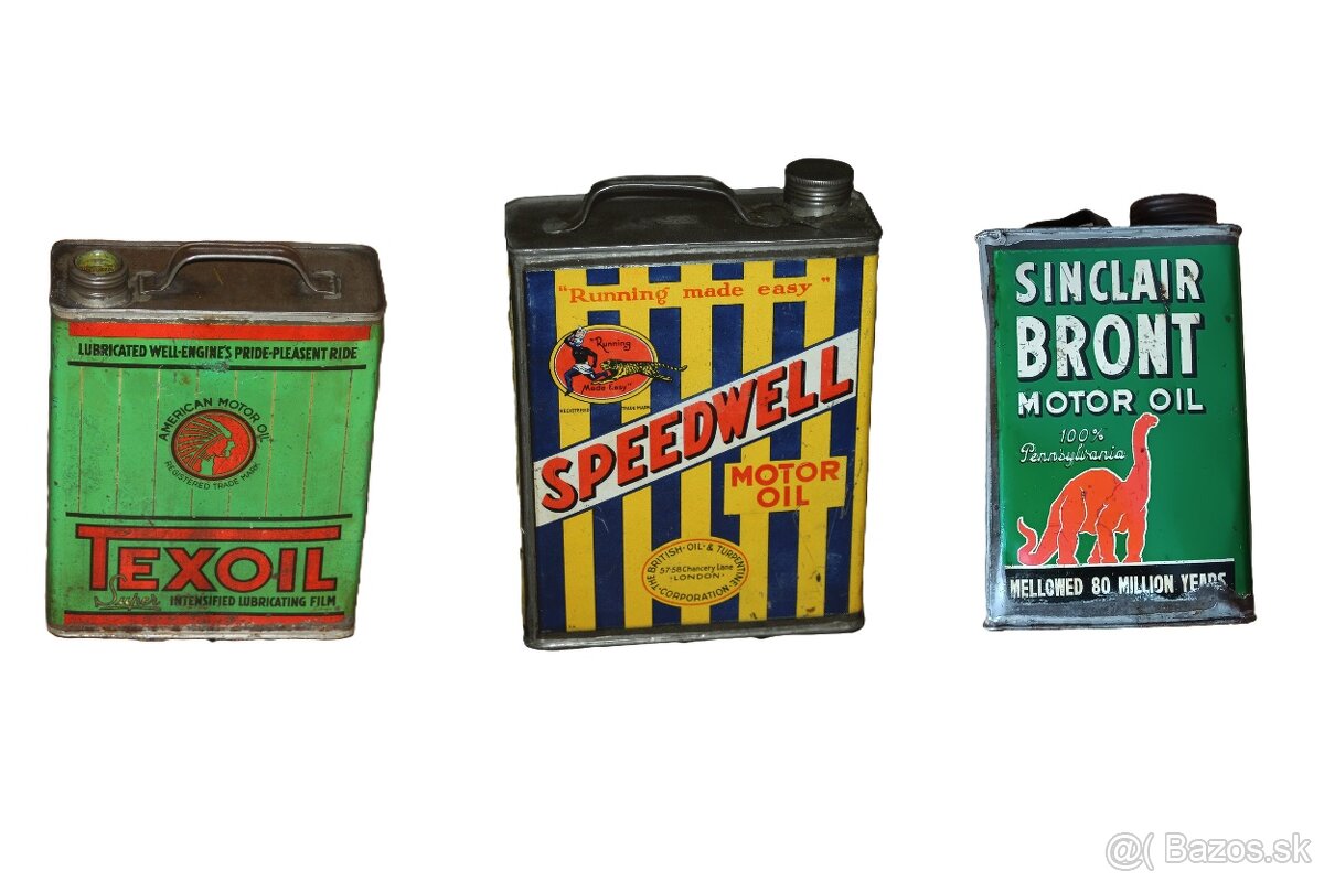 Cedule a Plechovky od oleje - Hledám - 5