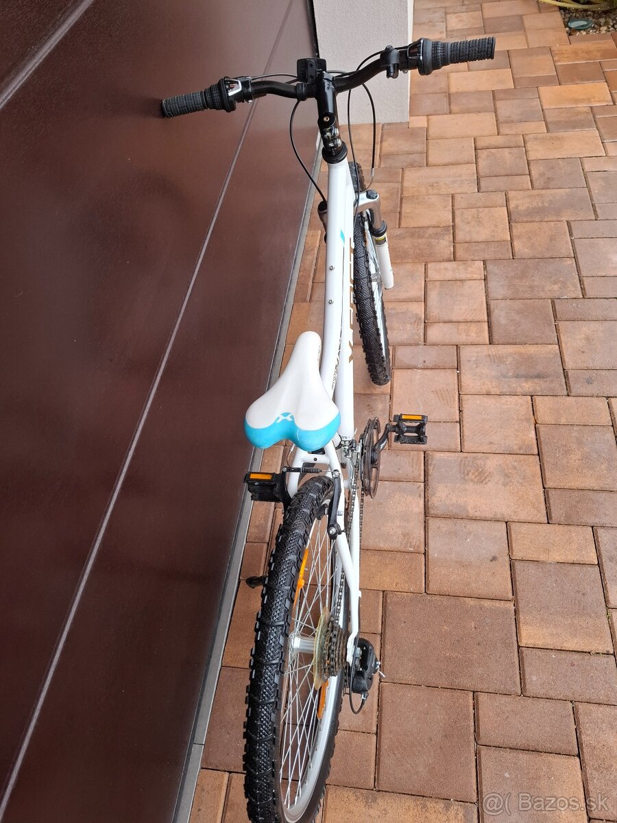 Detský dievčenský odpruzeny bicykel X-FACT 24" - 5