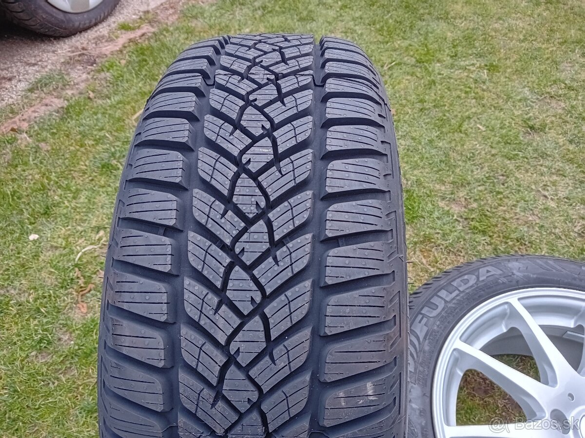 16" ALU 4x108 + TPMS + zimné 195/55 r16 10mm TOP NOVÉ - 5