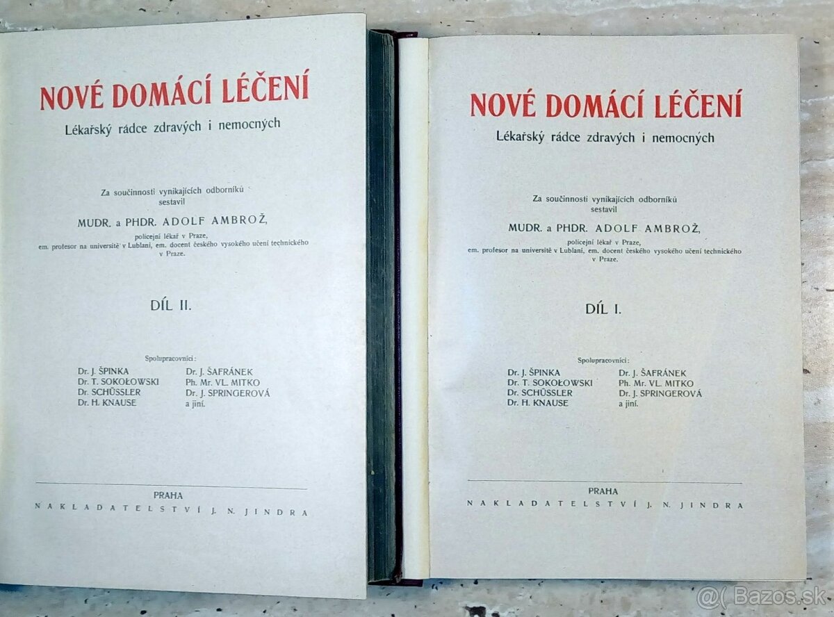 Starožitné lékařské/léčitelské knihy Nové domácí léčení - 5