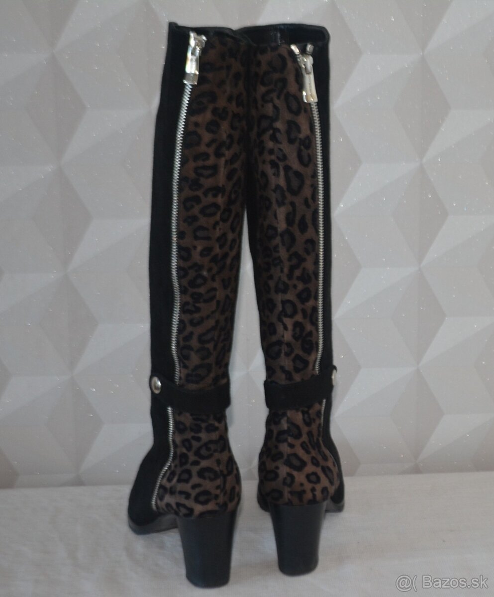 Kožené čižmy Brunela, veľ. 37,5 - 5