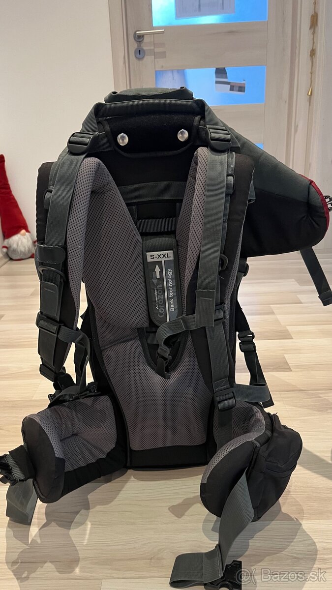 Turistický nosič Corazon panda červený - 5