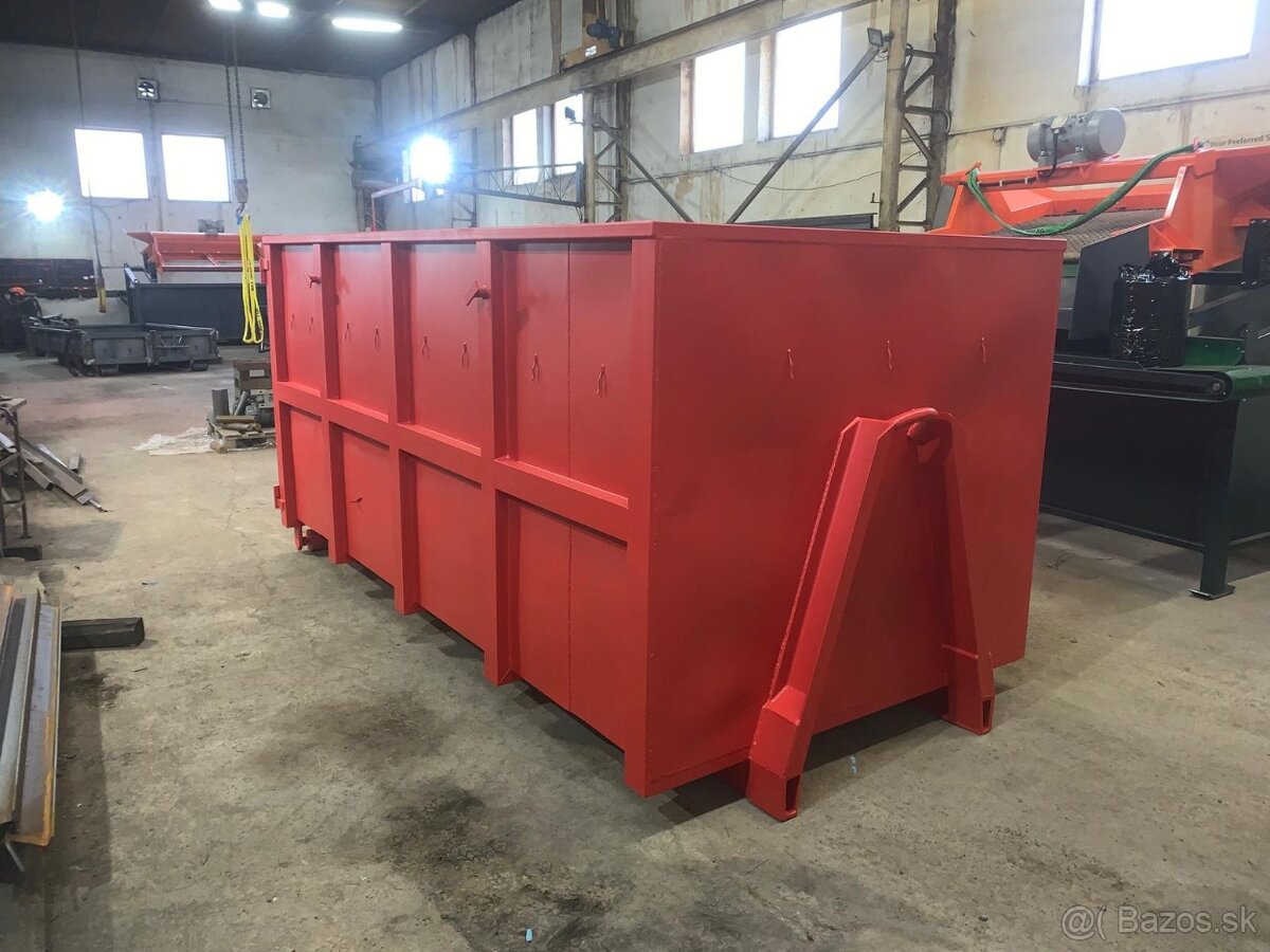 Predám nový uzavretý hákový kontajner – masívna konštrukcia - 5