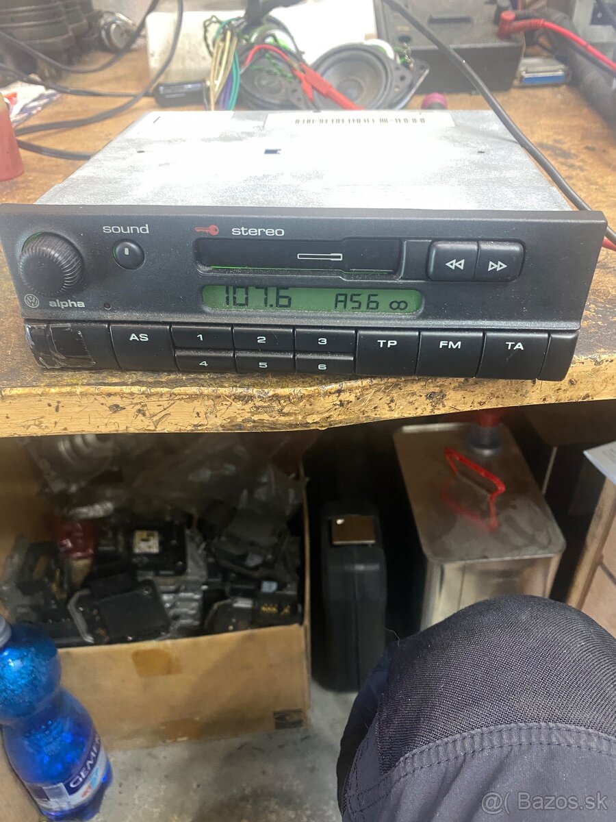 Original radio VW Alpha uz bez kodu preprogramovane - 5