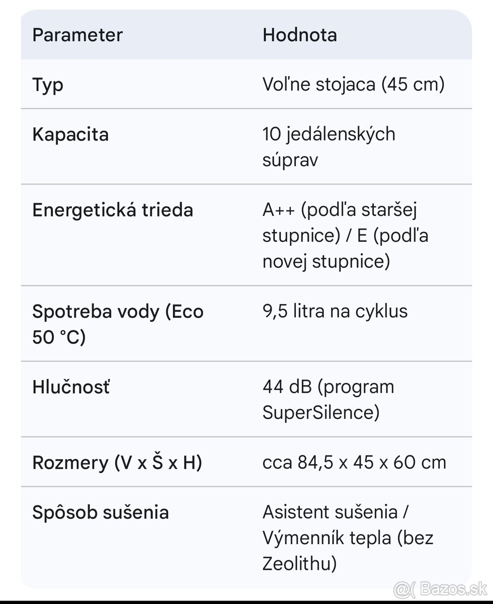 Umývačka riadu Bosch - 5