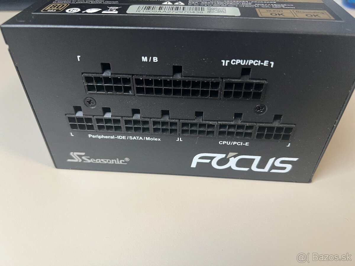 Seasonic Focus GX 650W 80-Plus Gold - 5