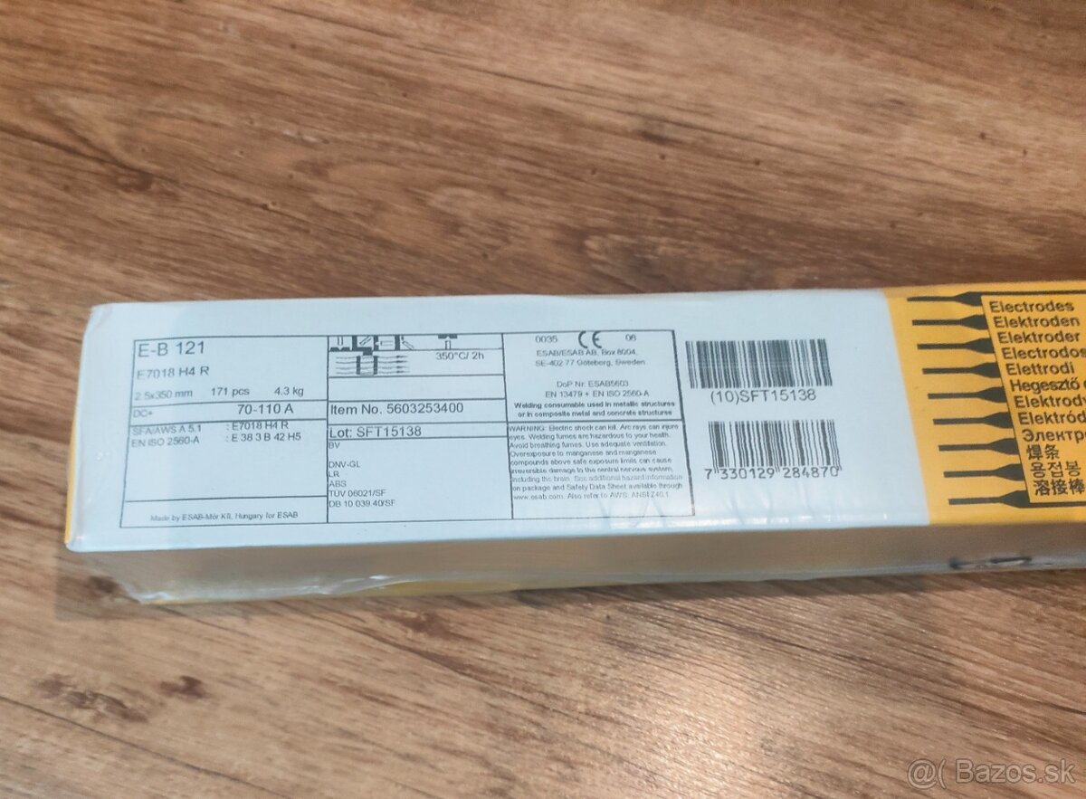 Invertorová zváračka MINIWELD 98 + elektródy - 5