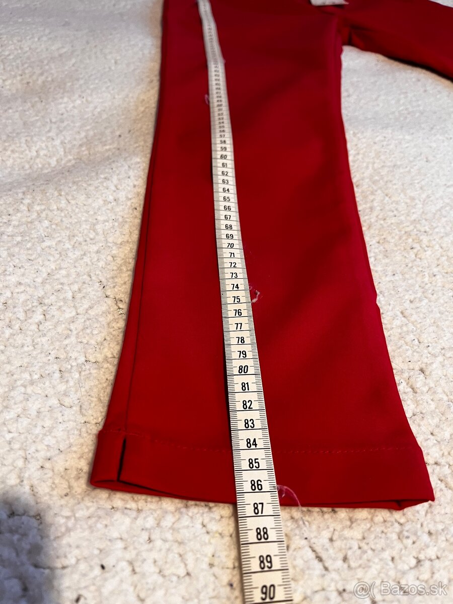 Detské alebo dámske červené džinsy - 5