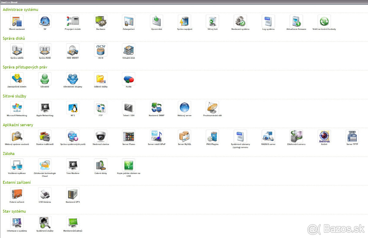 Dátové úložisko - Fujitsu Q700 NAS Server + 2x2TB disky - 5