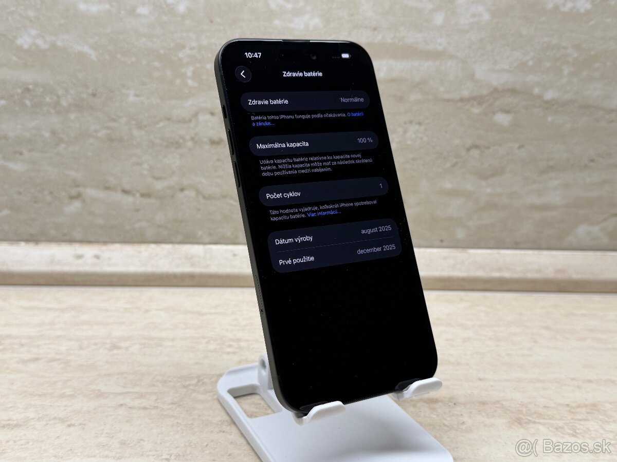 iPhone 15 Plus 128GB Black 100%/1 cyklus - 5