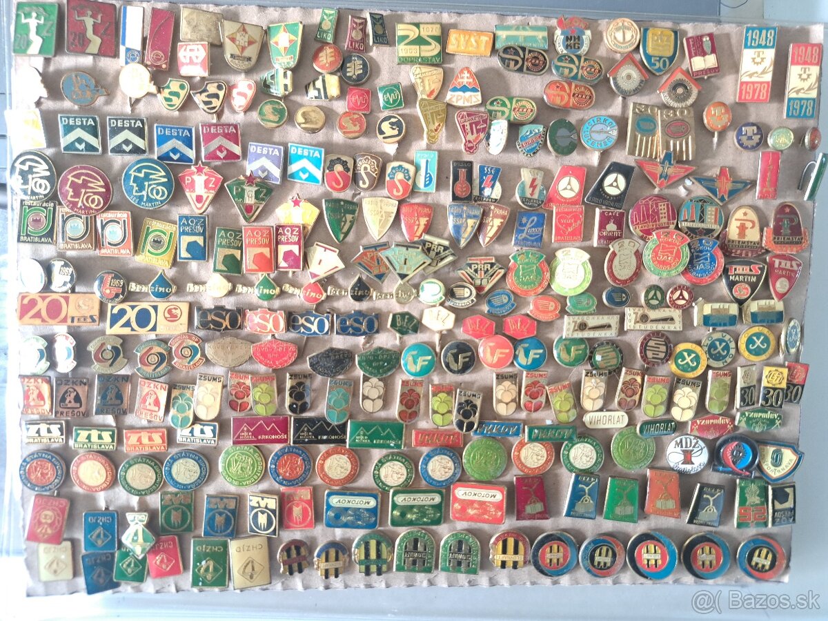 Predám odznaky 1 - 5