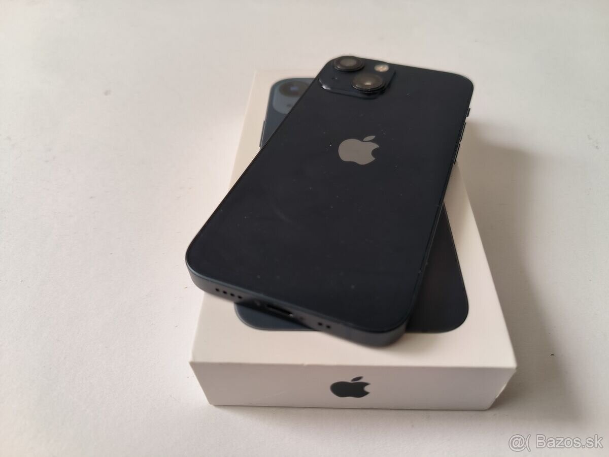 apple iphone 13 mini 256gb Midnight / Batéria 100% - 5