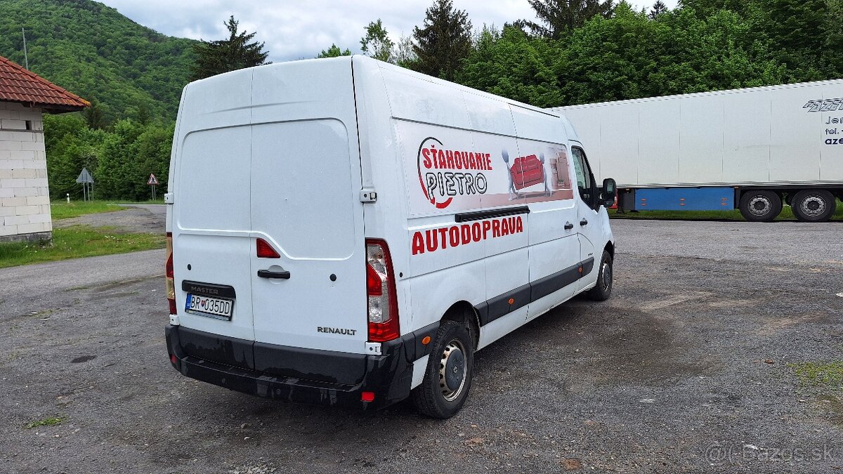 Renault Master 2.3dci 92kw rok 2011 3 miestny - 5