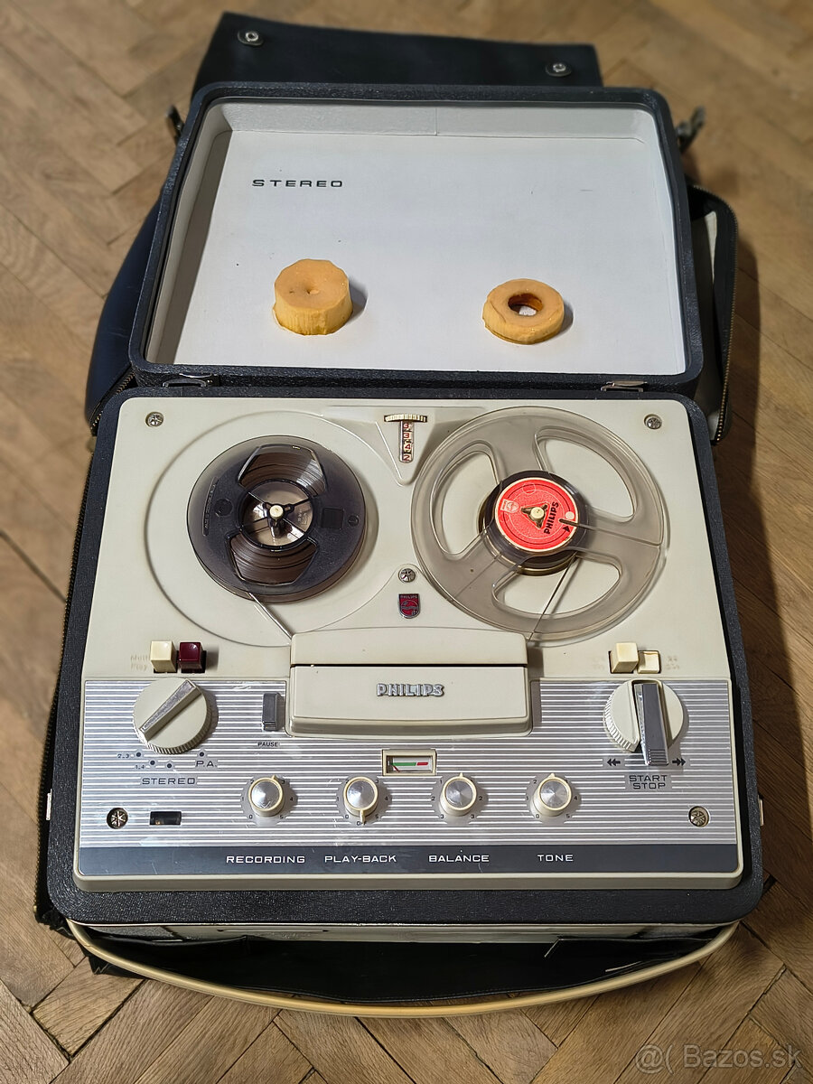 Vintage kotúčový STEREO magnetofon - 5