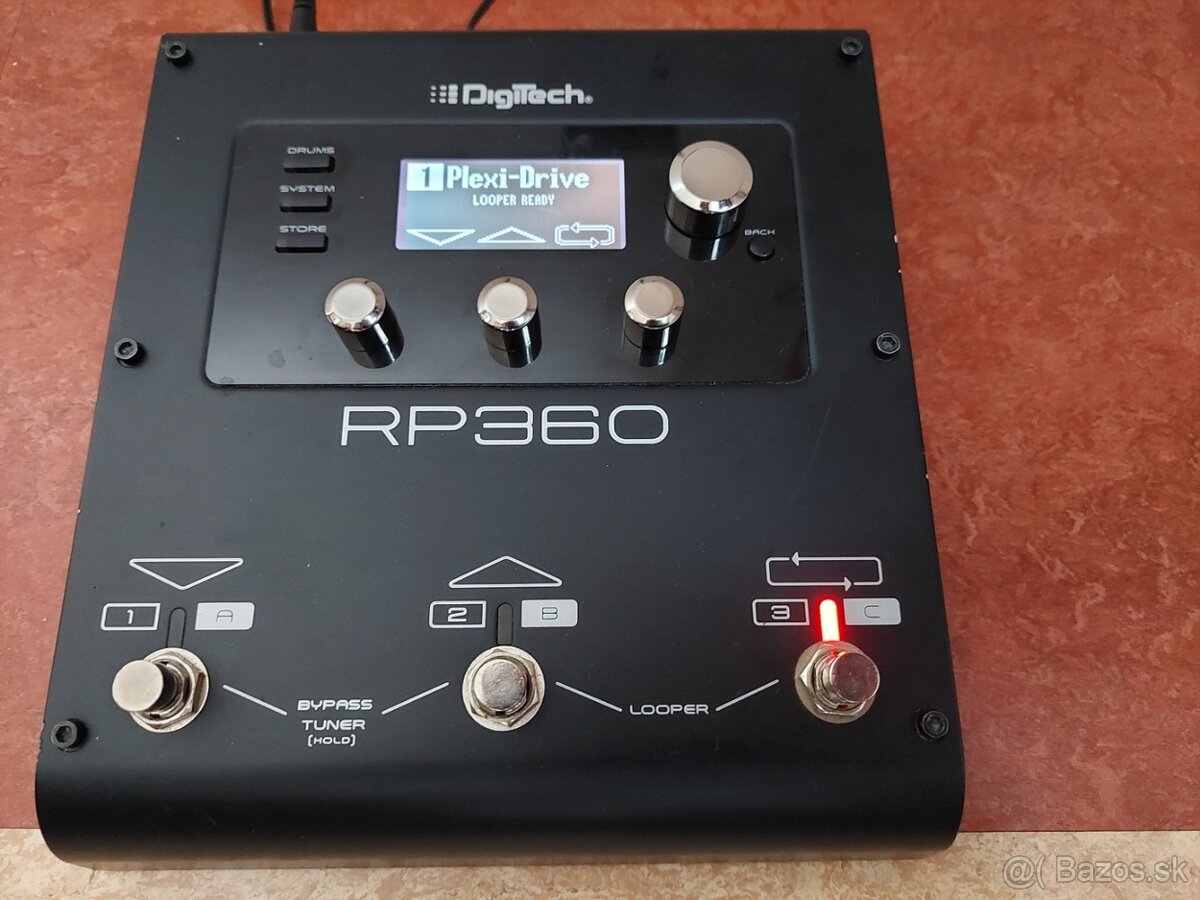 Gitarovy multi-efekt Digitech RP360 - 5