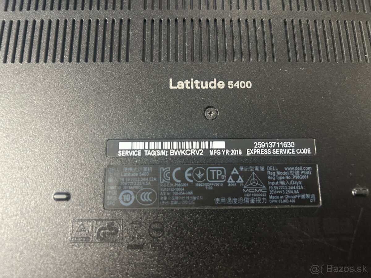 Dell Latitude 5400 - 5