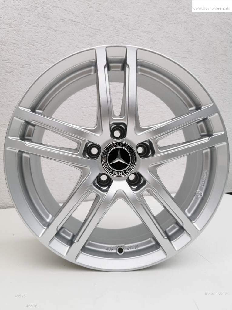 Nové Dezent Mercedes 7,5X17 ET36 5X112 Alu disky 1259 - 5