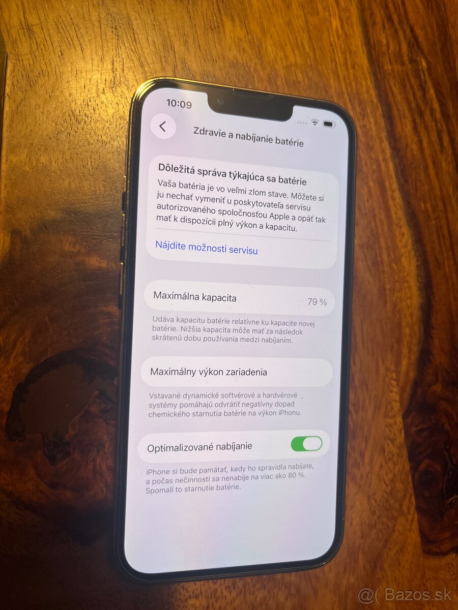 iPhone 13Pro 128GB gold krabica, kábel - 5