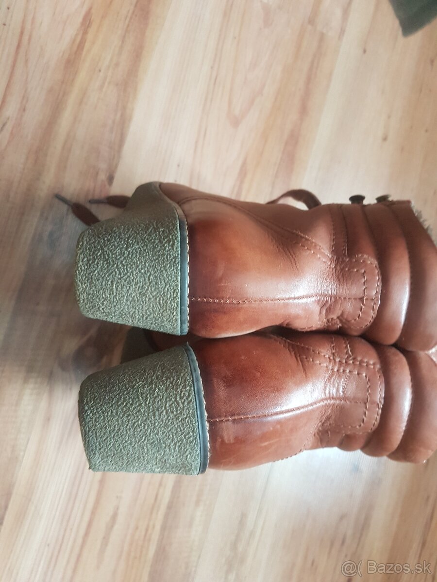 Zateplené topánky/čižmy č.38 - 5