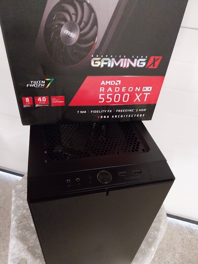 Herne PC RX 5500XT, i3/16GB DDR4/ssd 256GB - 5