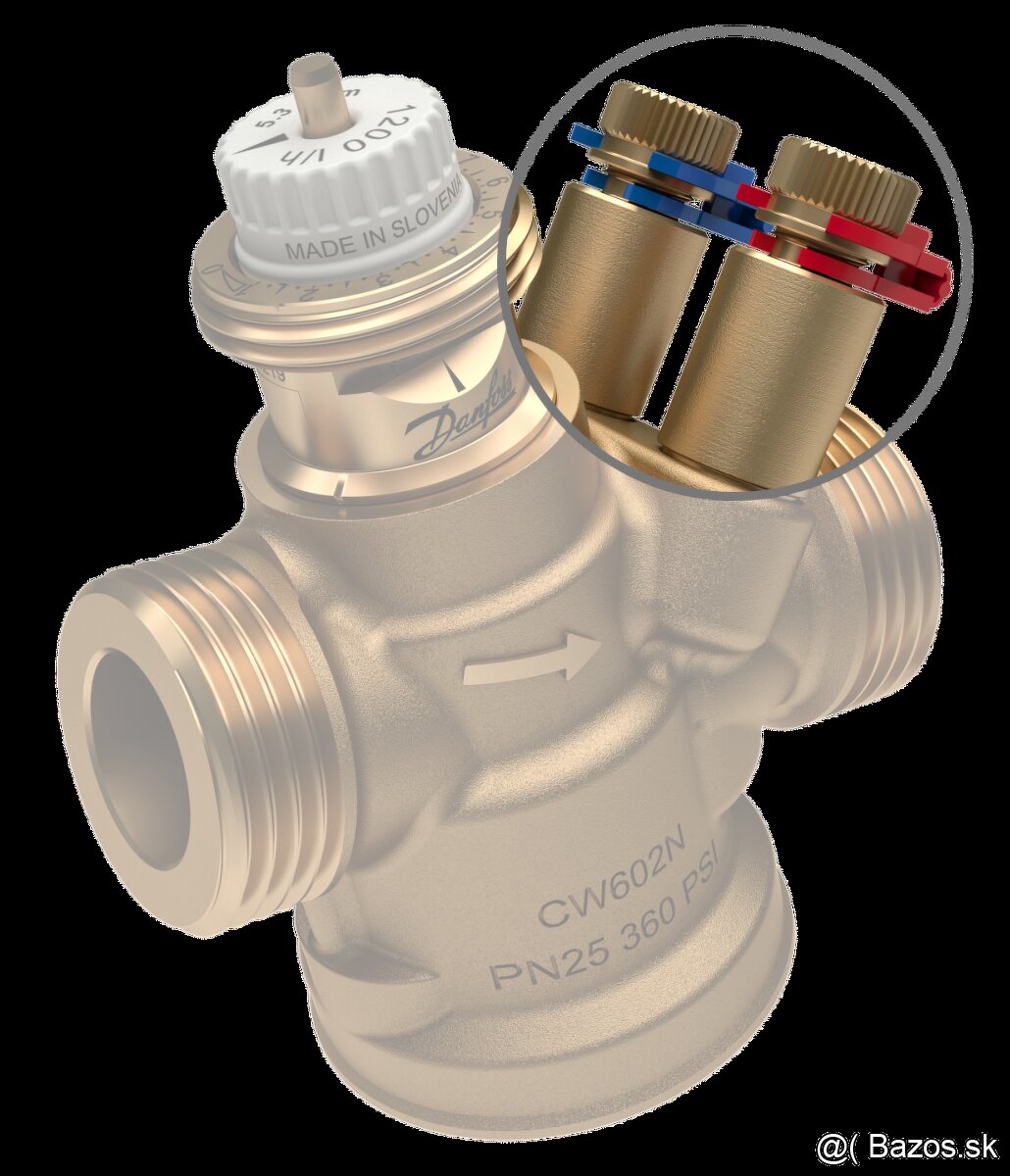 Vyvažovací ventil Danfoss 003Z8203 AB-QM 4.0 DN 20 - 5