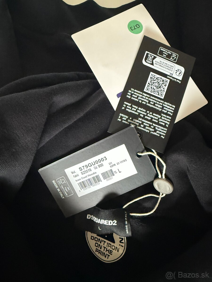 DSQUARED2 ICON COOL FIT , súprava, nová, originál,L - 5