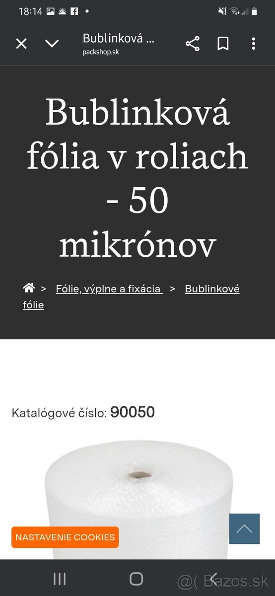 Bublinková fólia - 5