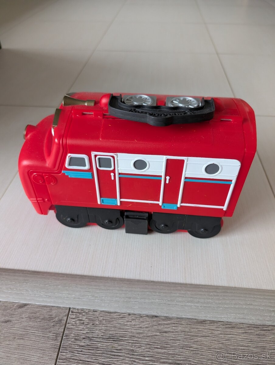 Chuggington vláčiky, kolajnice, umývarka - 5
