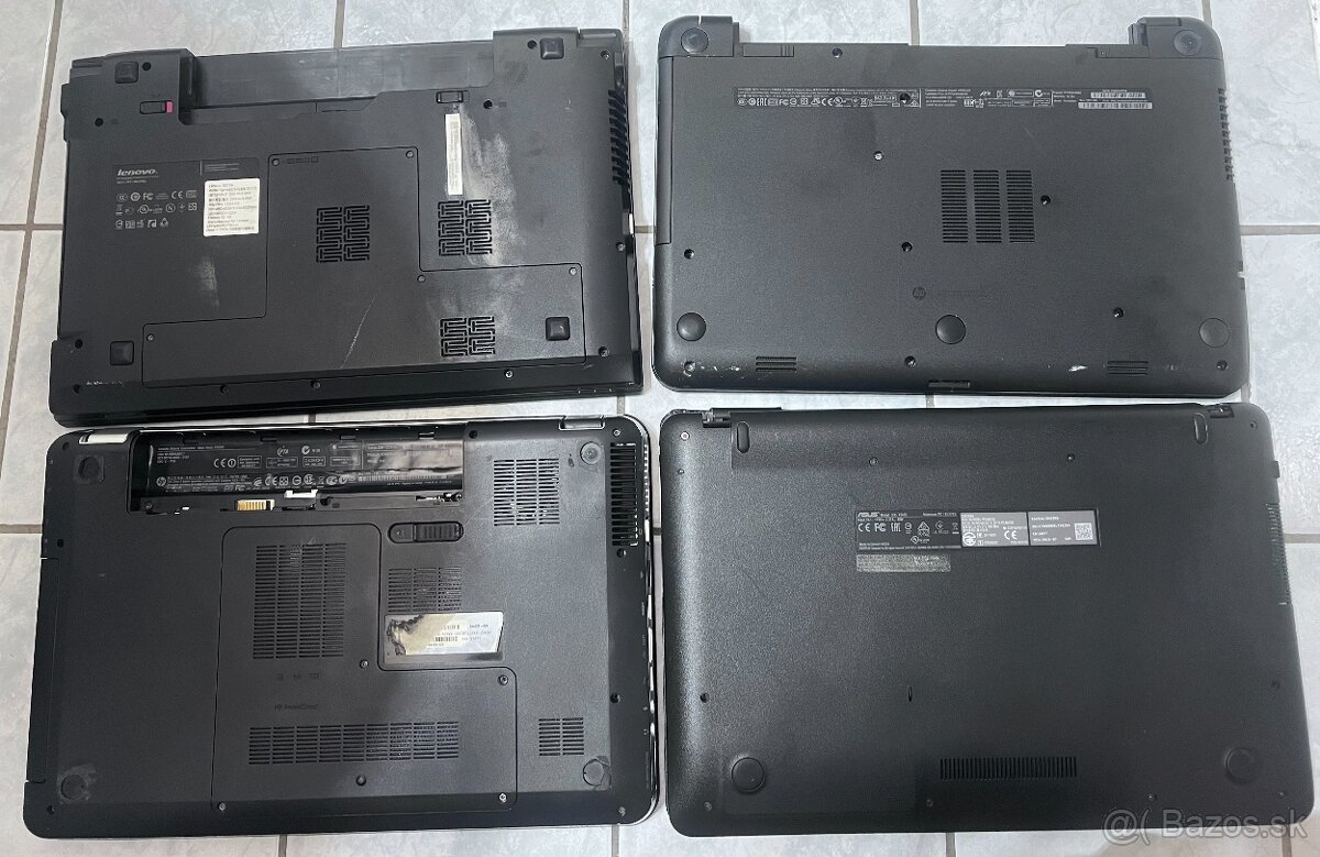 4x notebooky + univerzalna nabijacka - 5