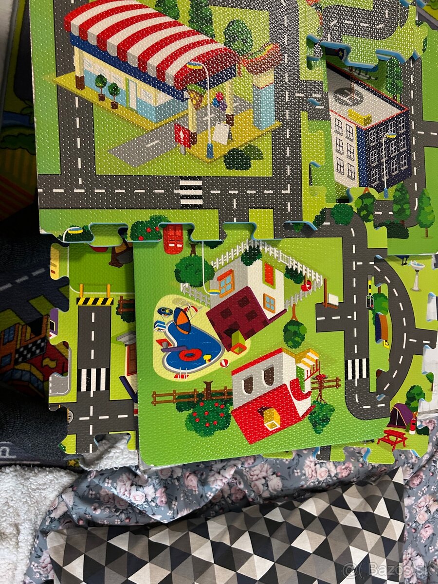 penova skladačka -skladačka pre deti na zem - 5