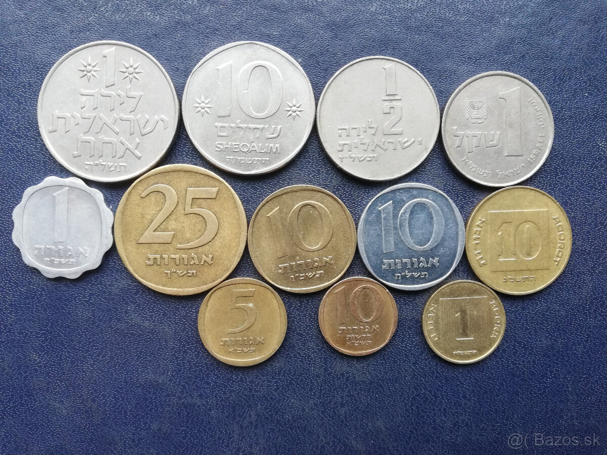 mince India,Indonézia,Izrael - 5