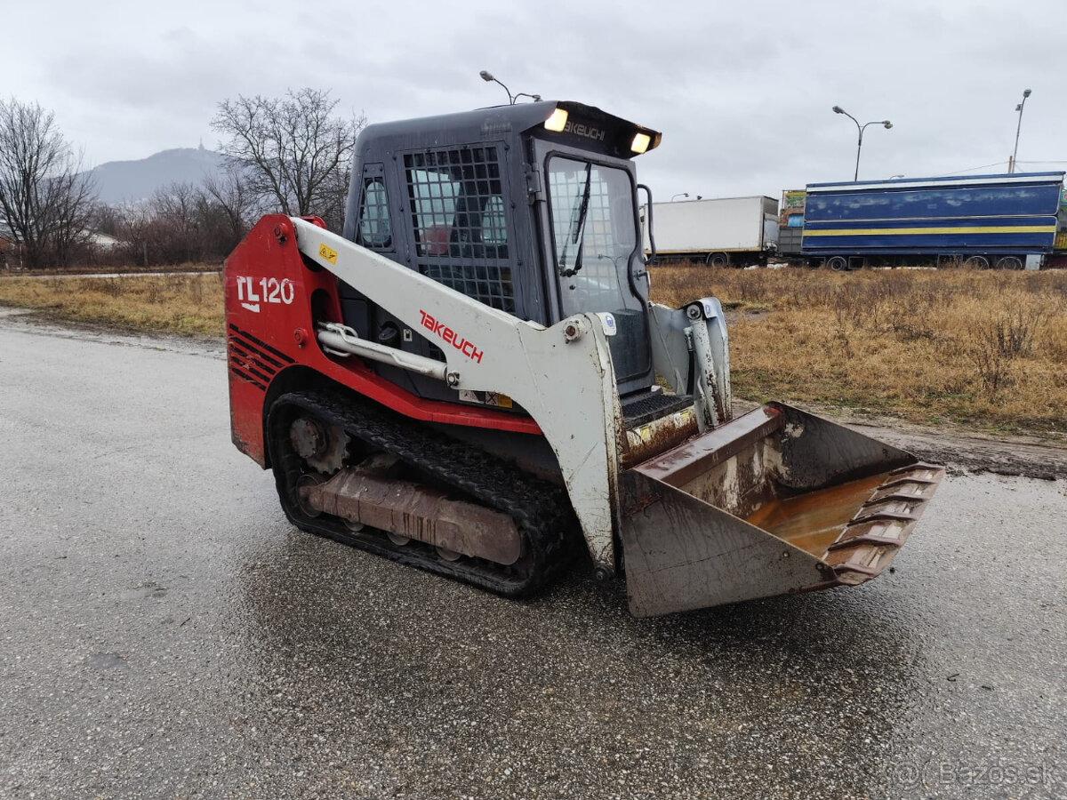 Pásový nakladač Takeuchi TL120, kúrenie, klíma. - 5