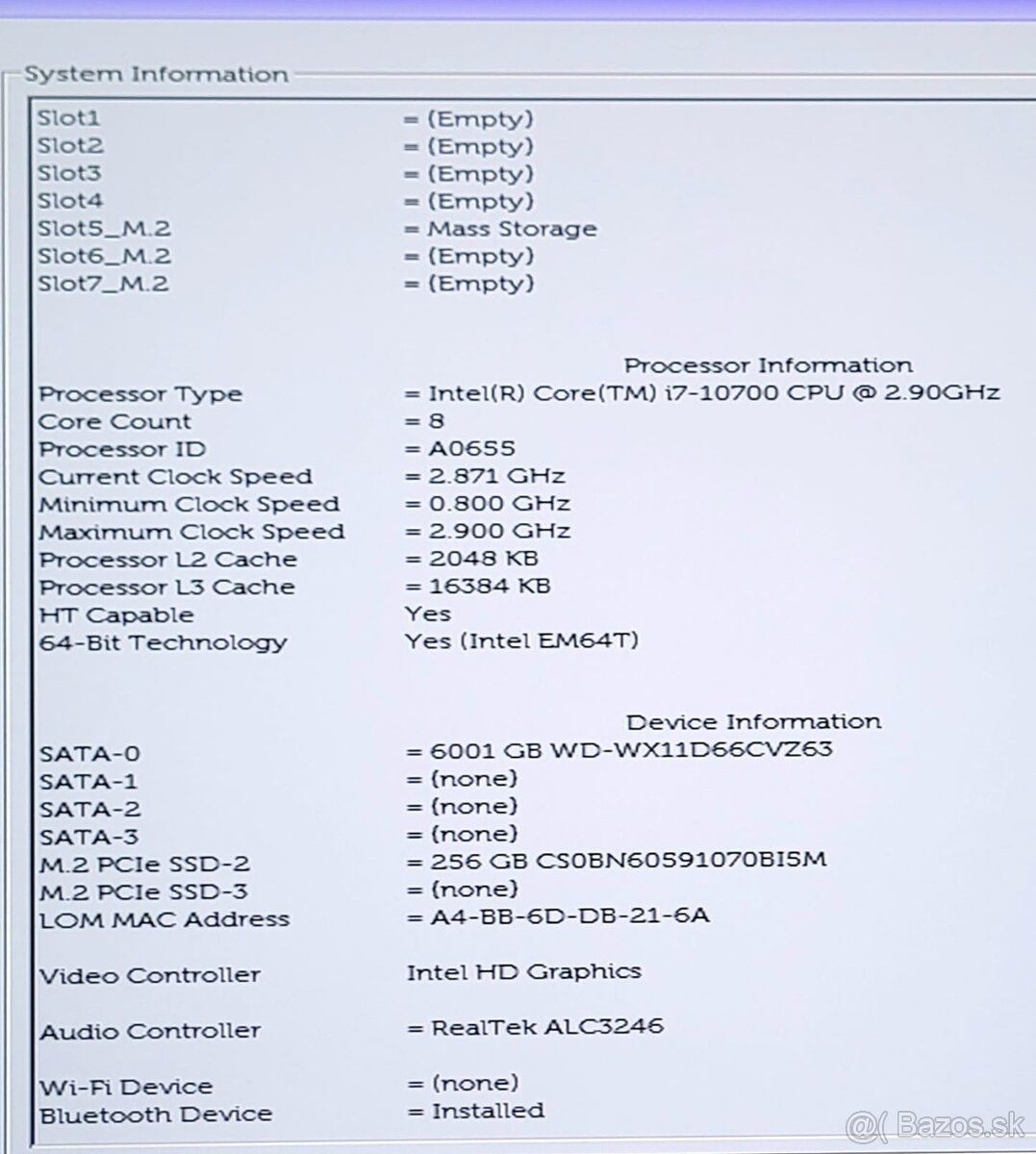 DELL Optiplex 7080 - 5
