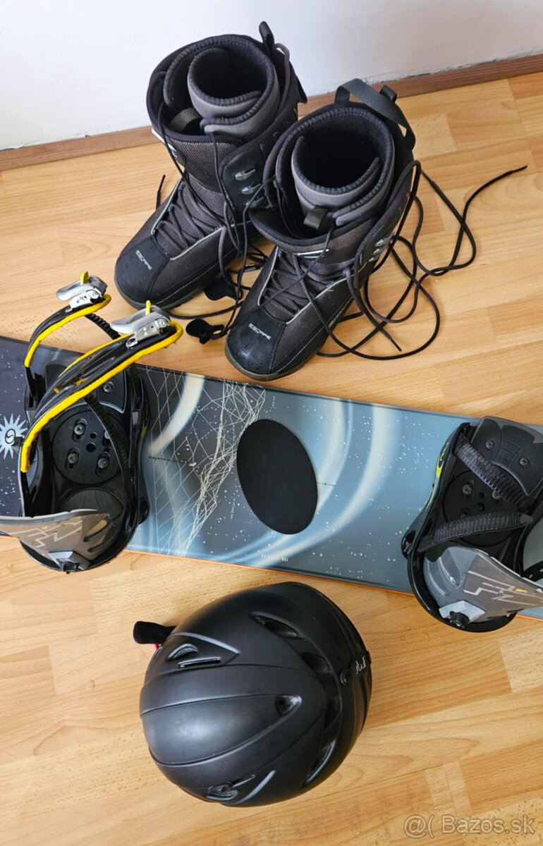 set snowboard F2 Glide, viazanie K2, topánky, prilba - 5