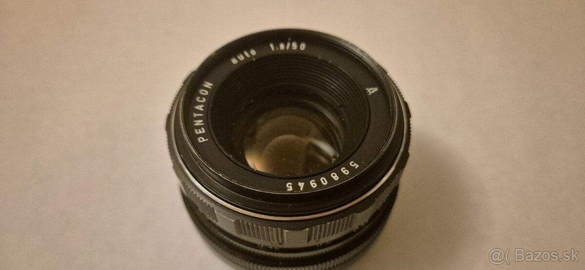 Predám objektív Pentacon auto 1.8/50 - 5