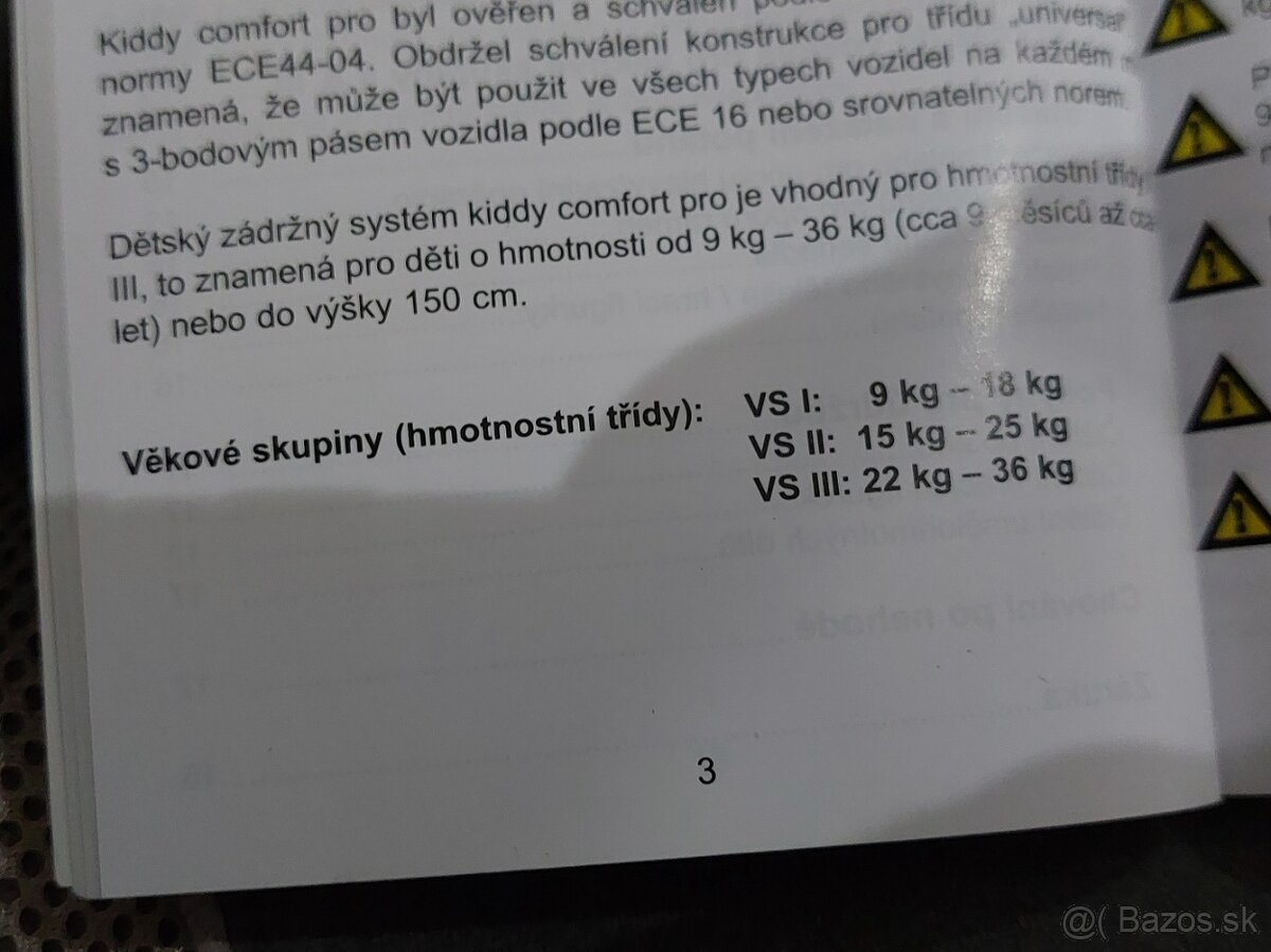 Detská autosedačka Kiddy - 5