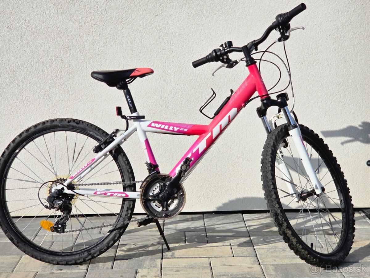 Predám detsky bicykel ctm willy 24 - 5