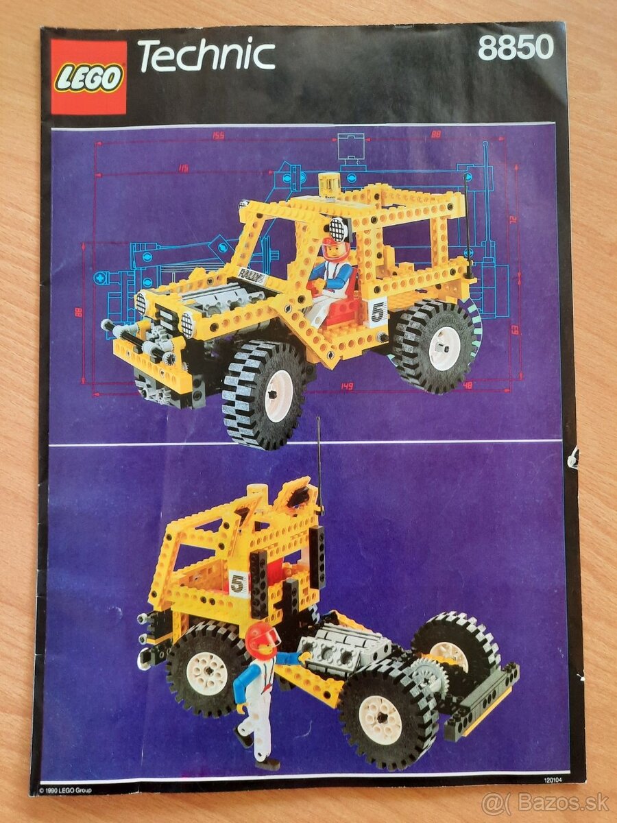 Lego Technic 8850 - Rally Support Truck - 5