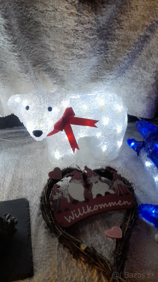 Vianočné svetielka, ozdoby - 5