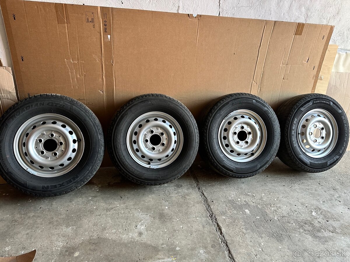 Mercedes Sprinter, VW LT Transporter plechove disky - 5