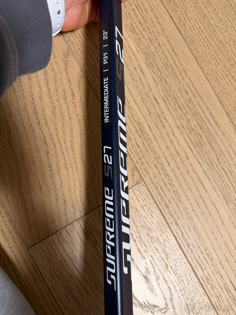 Brankárska hokejka Bauer Supreme S27 Intermediate - 5