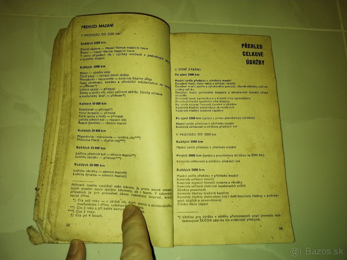Škoda 1000 MB návod - 5