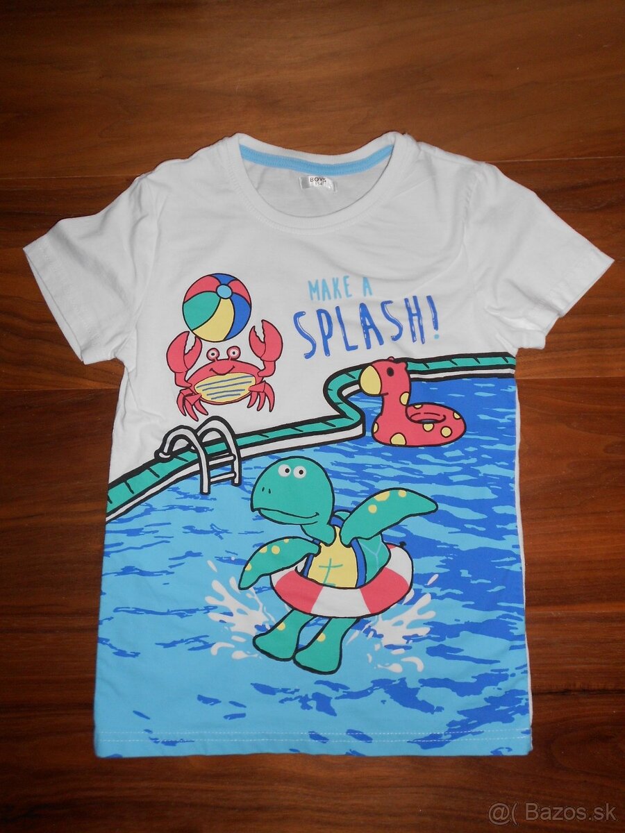 chlapčenske tričká 128 - 5