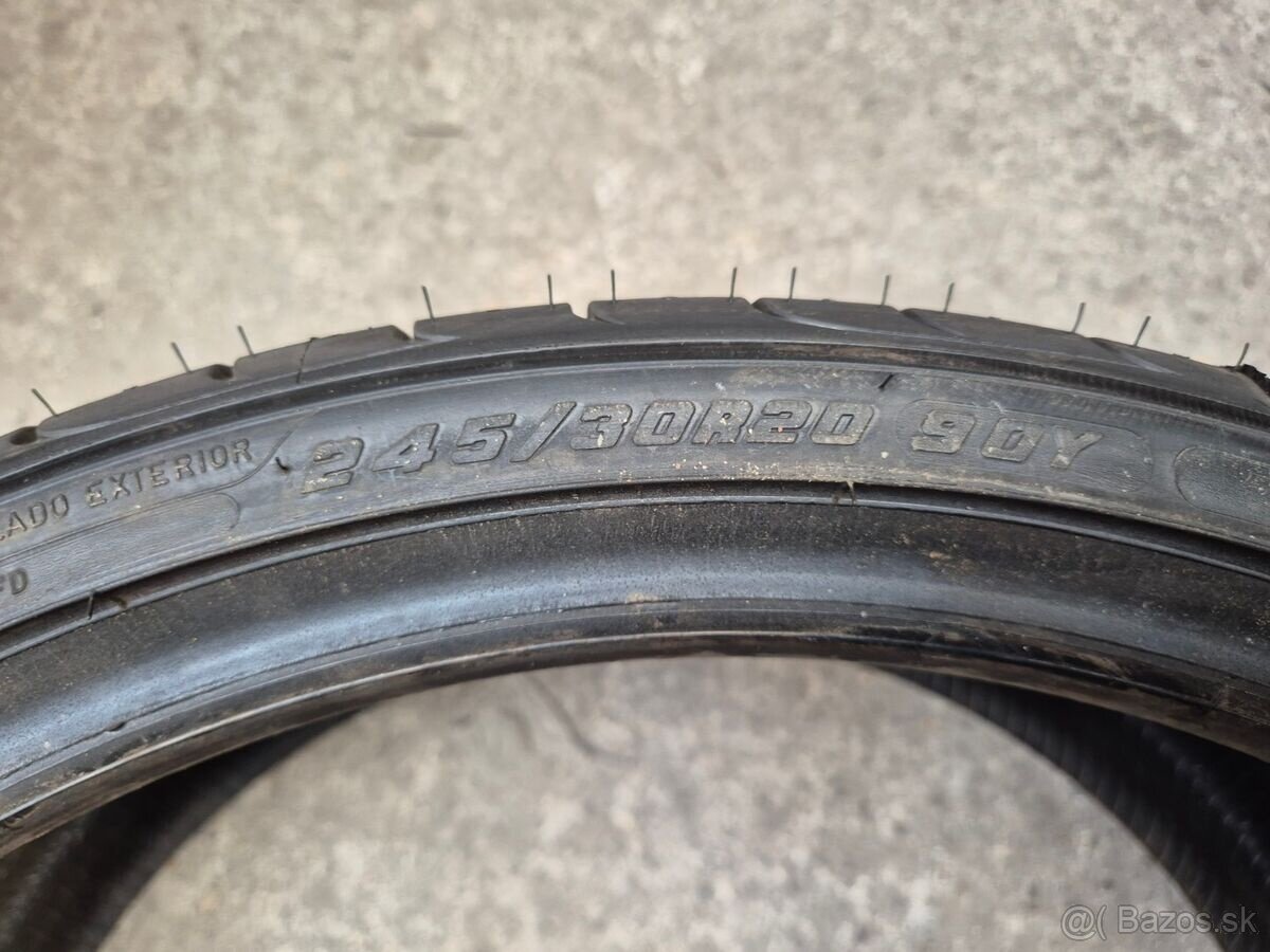 245/30 r20 letné 2 ks GOODYEAR - nejazdené - 5