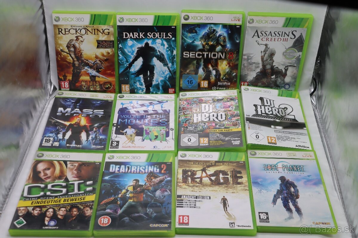 Xbox 360 E 500 GB + Ovládač + Napájanie + 21 hier - 5