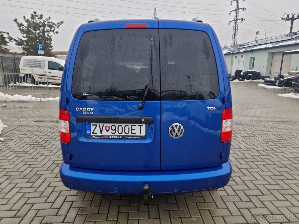 Predám Volkswagen Caddy 1.9 TDI 77 KW Maxi DSG.Tažné,Tempoma - 5