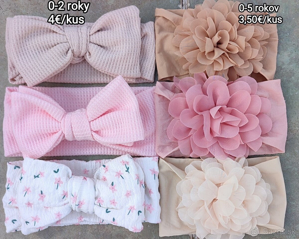 Pružná detská čelenka - 5