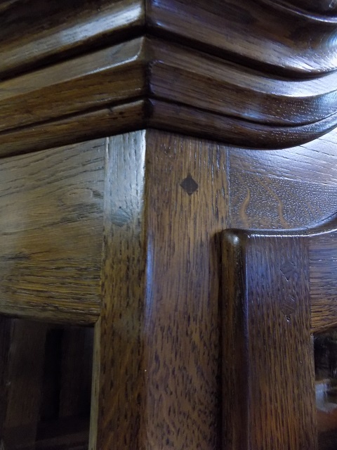 Príborník - vitrína - 5